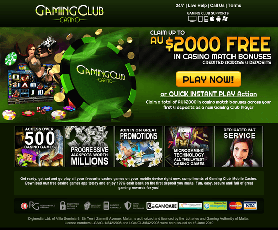 online casino player club